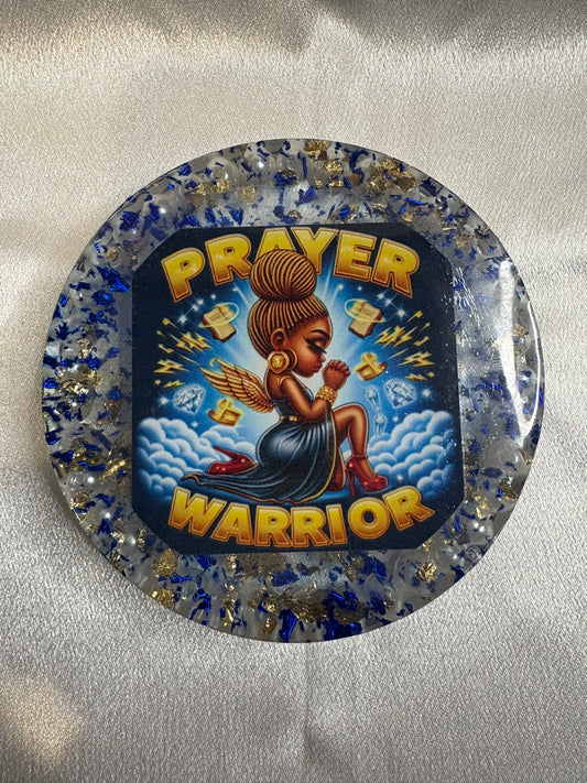 Large resin coaster